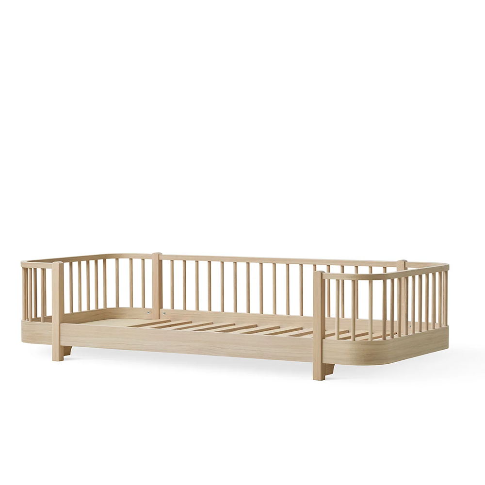 Oliver Furniture  Original Bodenbett Wood 90 x 200 cm  Eiche