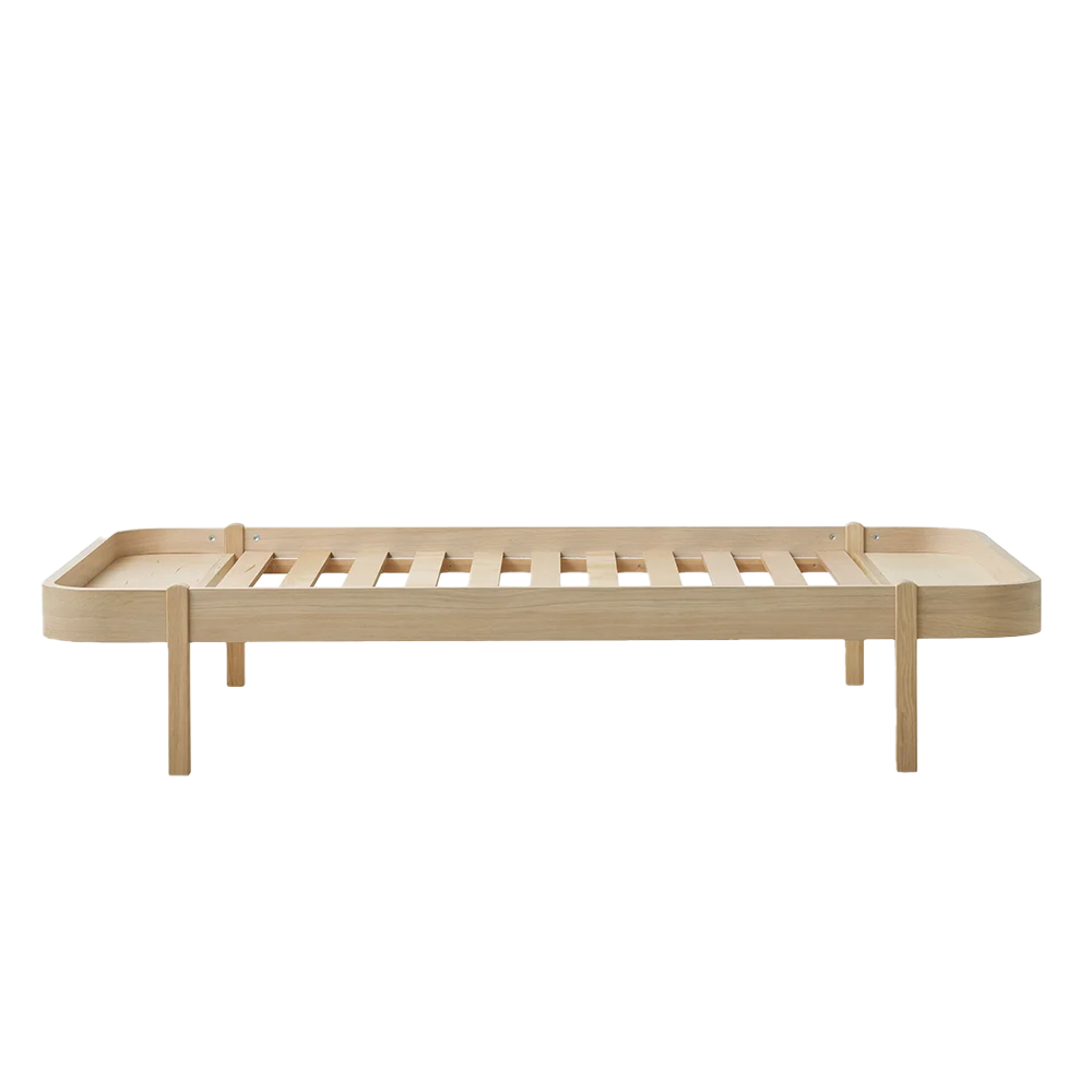 Oliver Furniture  Wood Lounger Bett 120 x 200 cm  Eiche