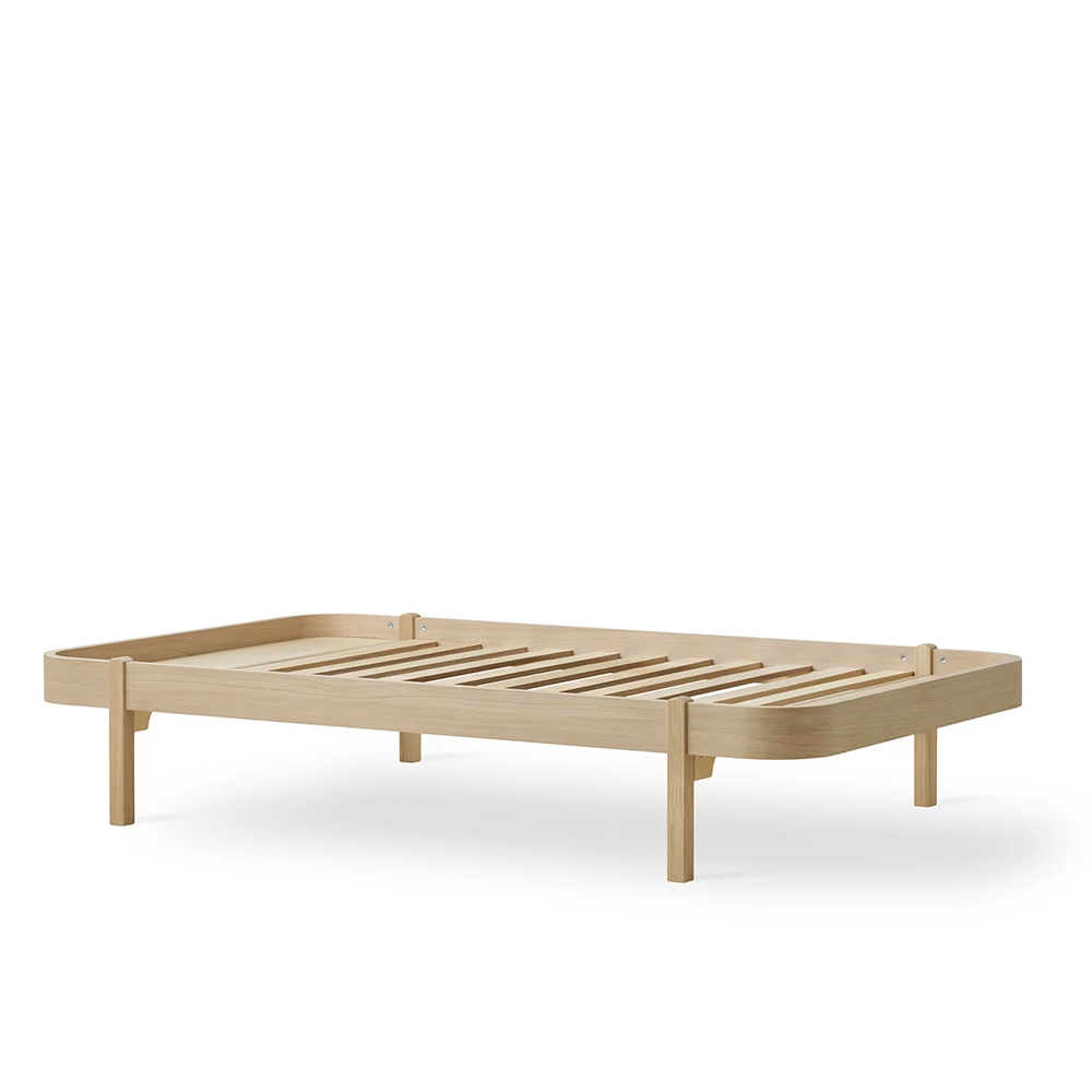 Oliver Furniture  Wood Lounger Bett 120 x 200 cm  Eiche