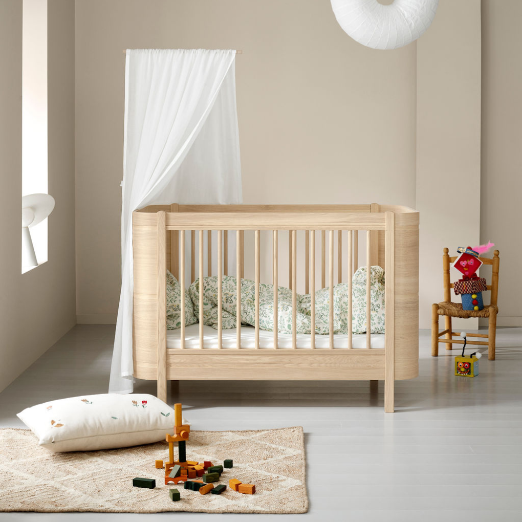 Oliver Furniture  Wood Mini+ Babybett exkl. Umbauset Juniorbett  Eiche