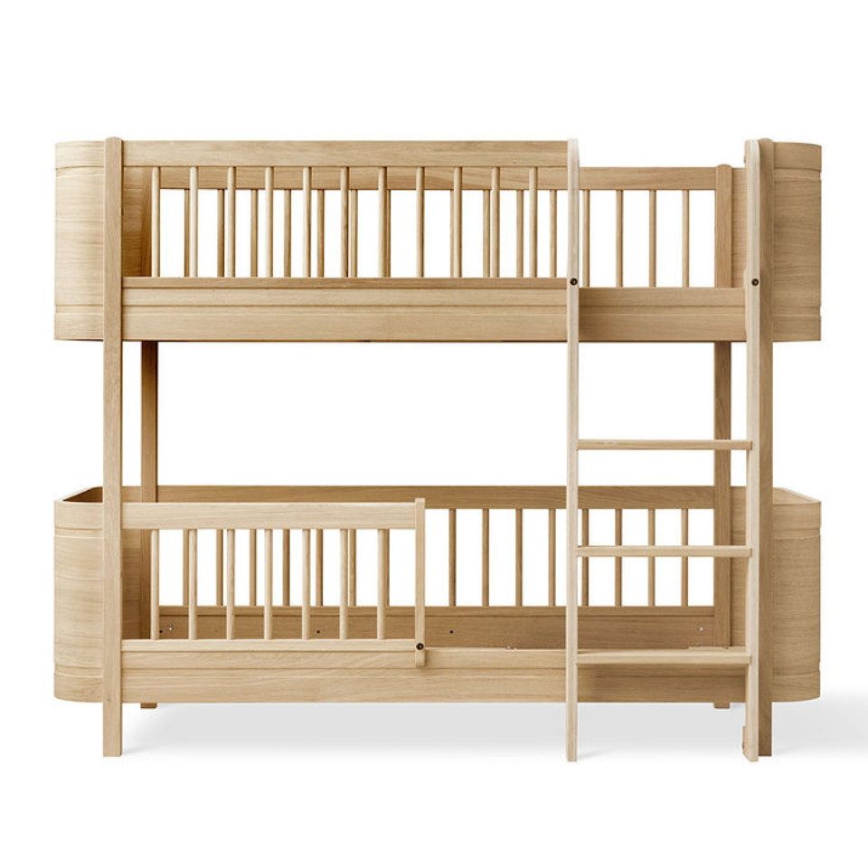 Oliver Furniture  Wood Mini+ Halbhohes Etagenbett  Eiche
