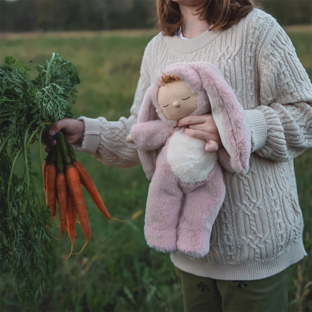Olli Ella Puppe Cozy Dinkum &#39;Bunny Flopsy&#39; Rose