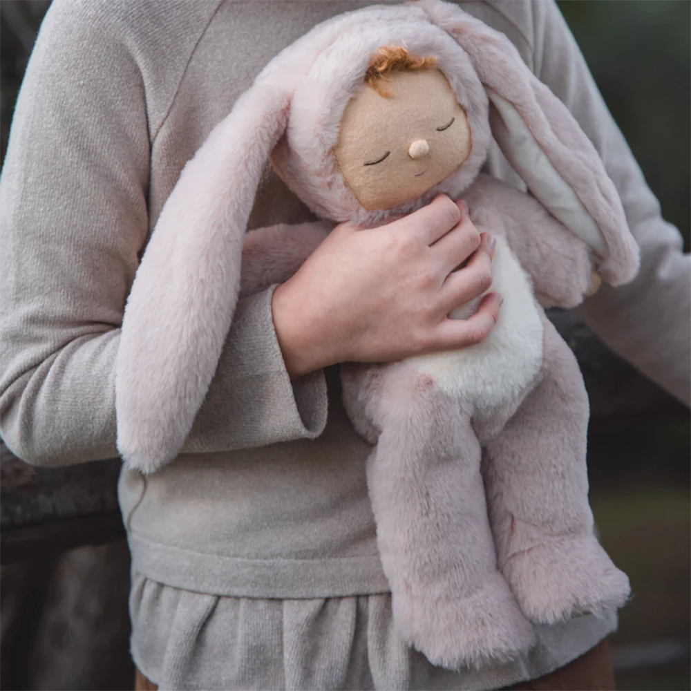 Olli Ella Puppe Cozy Dinkum &#39;Bunny Flopsy&#39; Rose