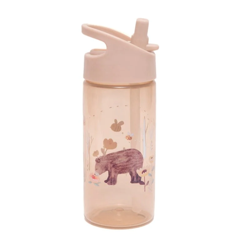 Trinkflasche mit Bären-Print von Petit Monkey