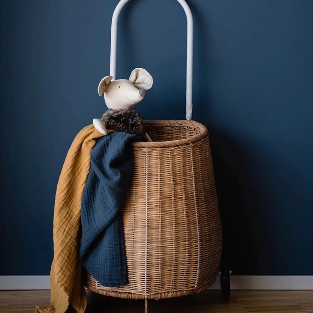 Petit Stellou Mulltuch Nooshi Blanket Night