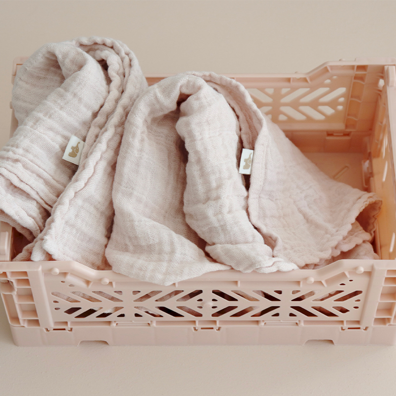 Petit Stellou  Mulltuch Nooshi Cuddle  Blush - Online MY SNOWFLAKE