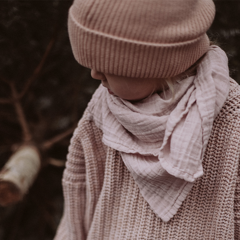 Petit Stellou  Mulltuch Nooshi Cuddle  Blush - Online MY SNOWFLAKE