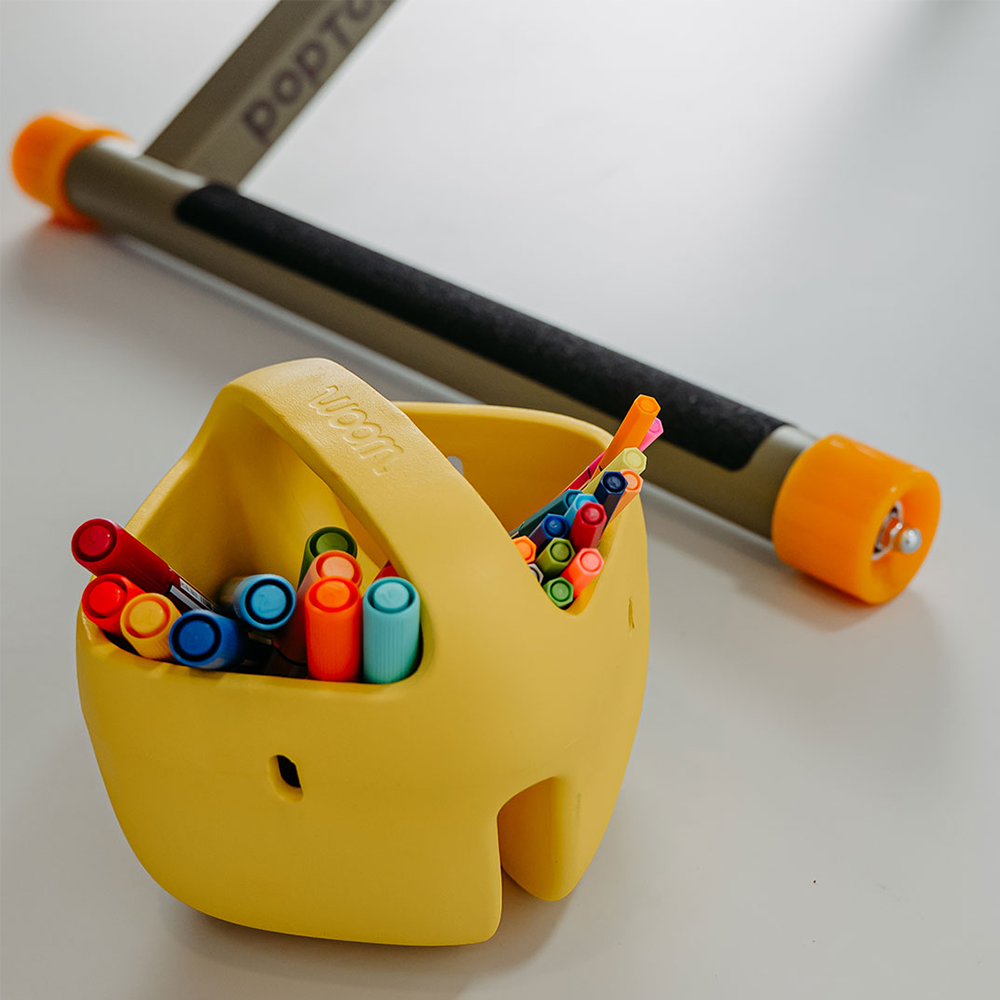 Poptop Zubehör Bundle für den höhenverstellbaren Kinderschreibtisch Gelb