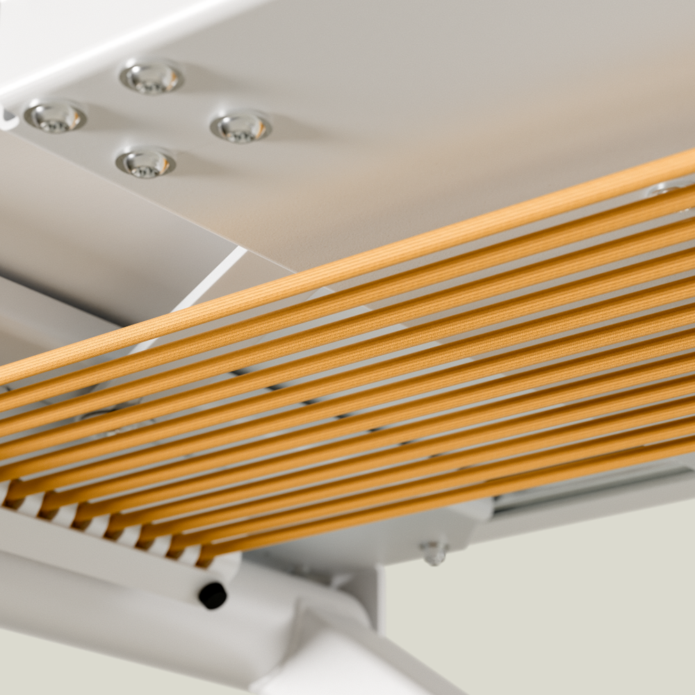 Poptop Höhenverstellbarer Kinderschreibtisch Weiss