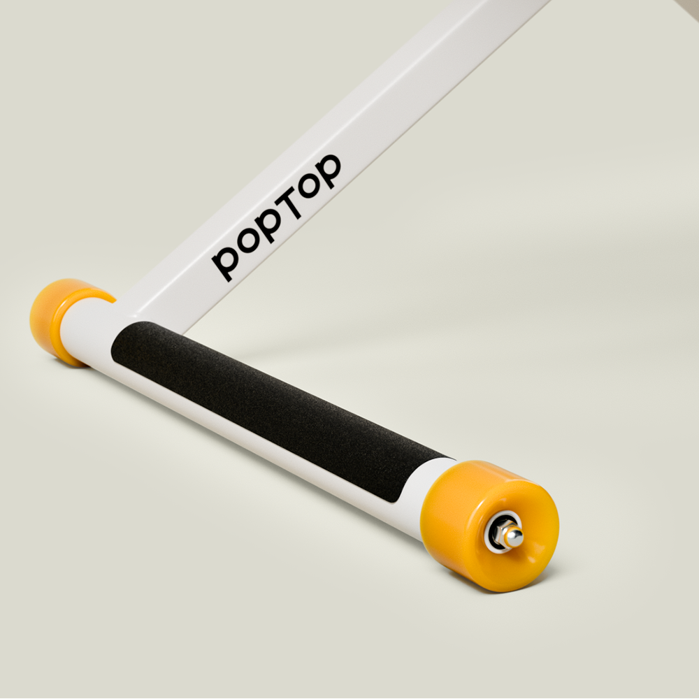 Poptop Höhenverstellbarer Kinderschreibtisch Weiss