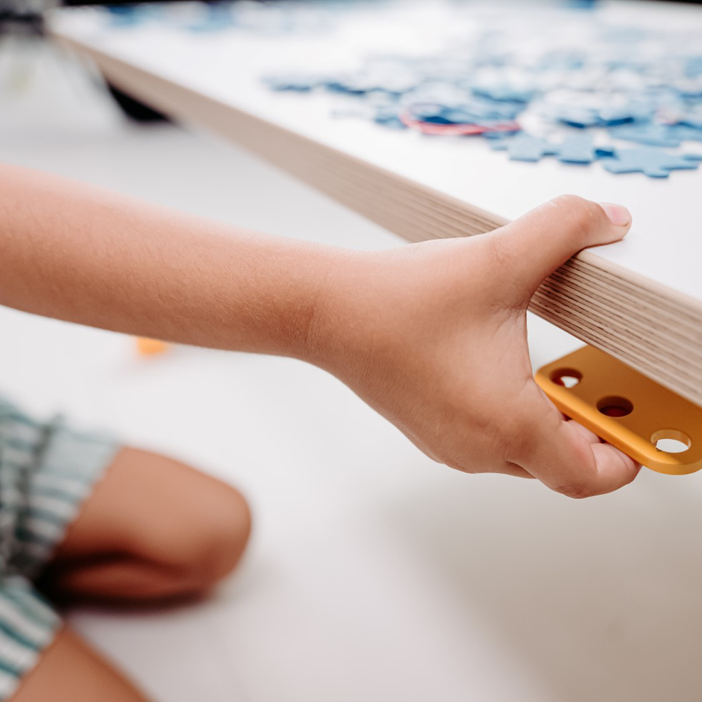 Poptop Höhenverstellbarer Kinderschreibtisch Weiss