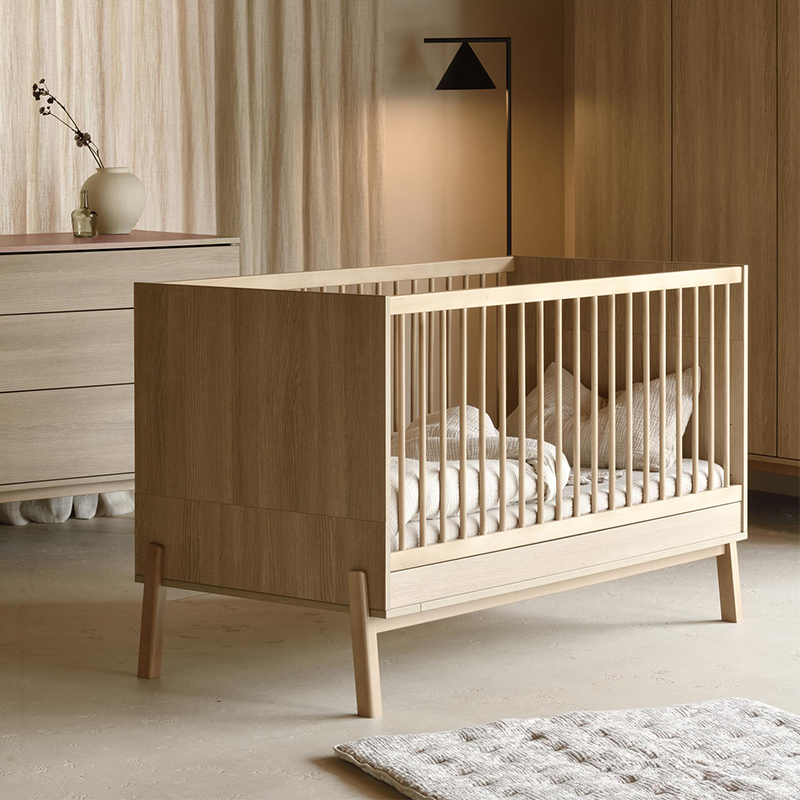 Quax Babybett 70 x 140 &#39;Ashi&#39; Honey Ash