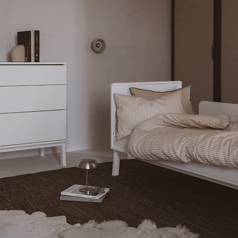 Quax Babybett 70 x 140 &#39;Ashi&#39; Cream