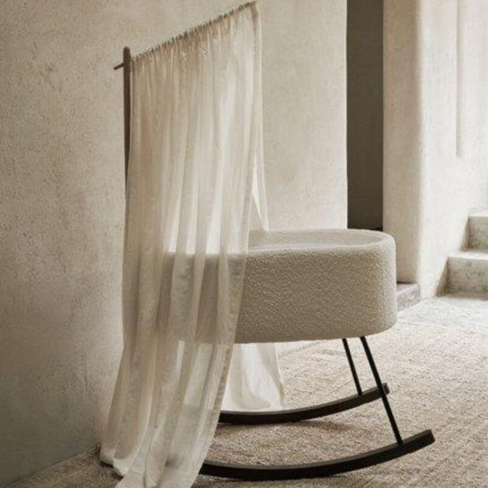 Quax Ciel de lit pour support en bois Butter