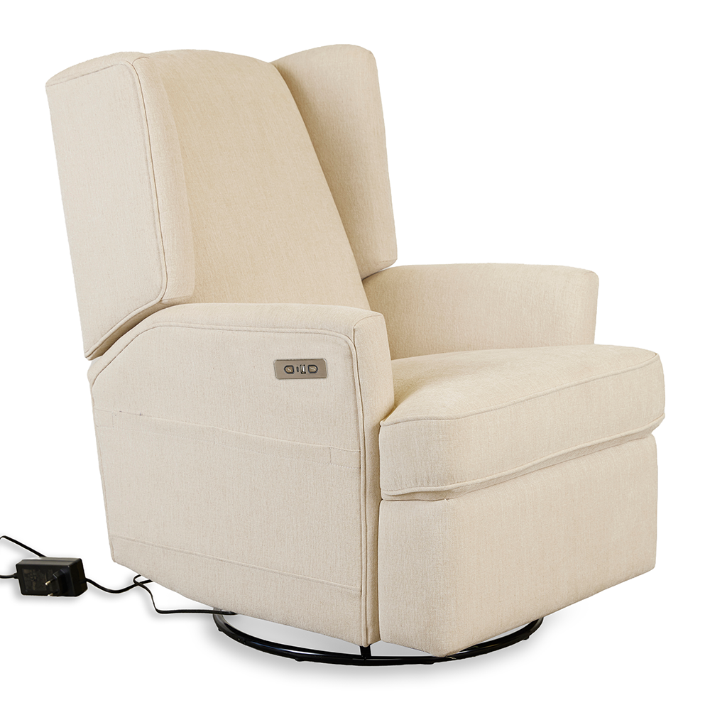 Quax Elektrischer Liegeohrensessel 'Recliner 02' Tofu