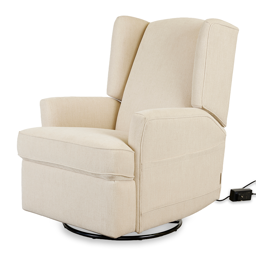 Quax Elektrischer Liegeohrensessel 'Recliner 02' Tofu