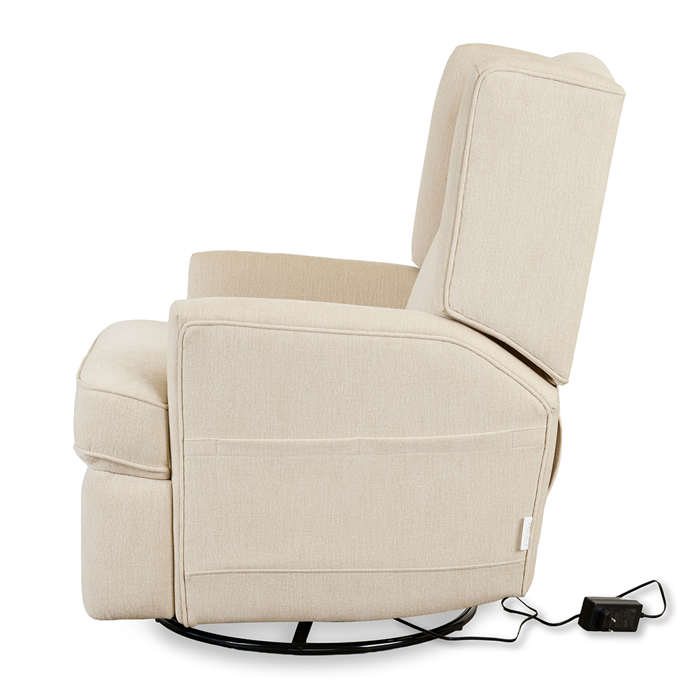 Quax Elektrischer Liegeohrensessel 'Recliner 02' Tofu