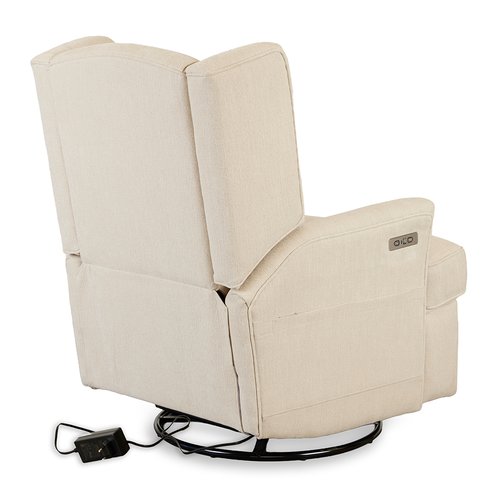 Quax Elektrischer Liegeohrensessel 'Recliner 02' Tofu
