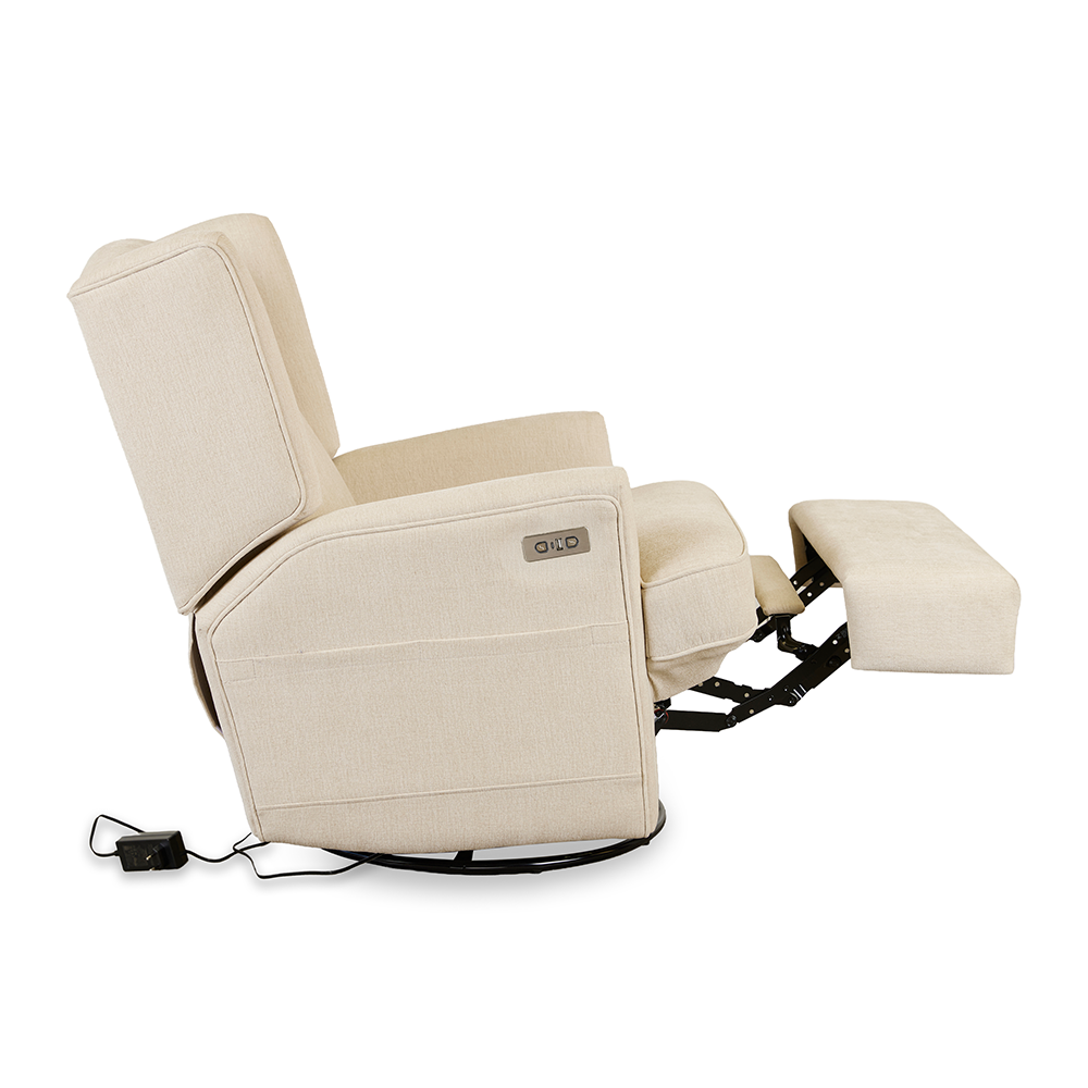 Quax Elektrischer Liegeohrensessel 'Recliner 02' Tofu