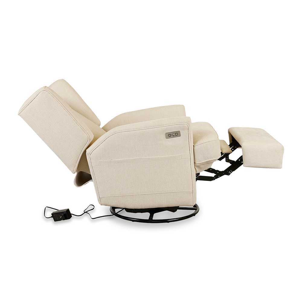 Quax Elektrischer Liegeohrensessel 'Recliner 02' Tofu