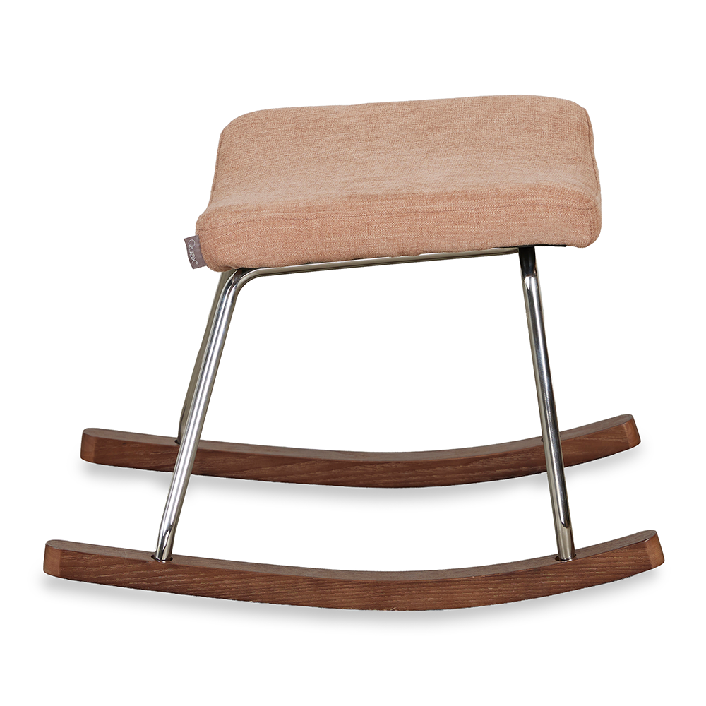 Quax  Hocker 'Rocker De Luxe' Tuscany/Chrome