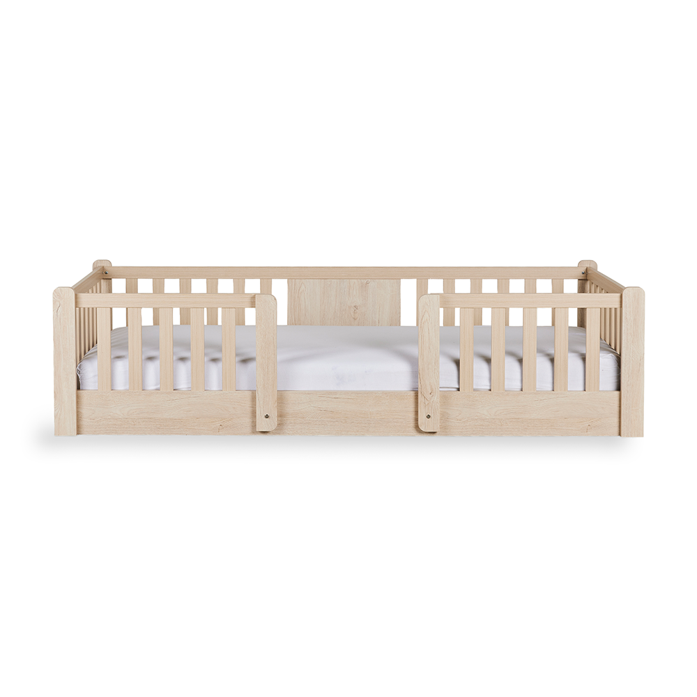 Quax Junior Bed 'Chalet' 90 x 200 cm Natural Ash