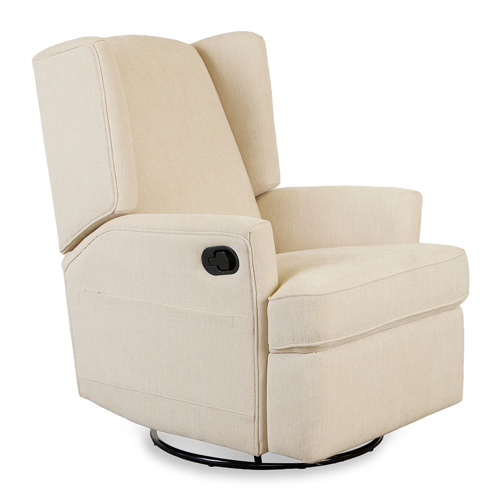 Quax Dreh- und Liegeohrensessel 'Recliner 02' Tofu