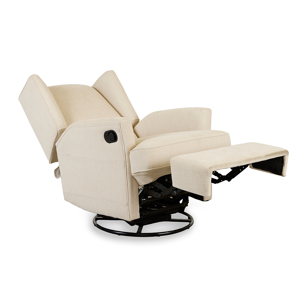 Quax Dreh- und Liegeohrensessel 'Recliner 02' Tofu