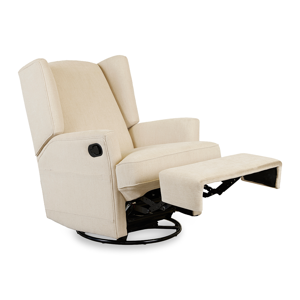 Quax Dreh- und Liegeohrensessel 'Recliner 02' Tofu