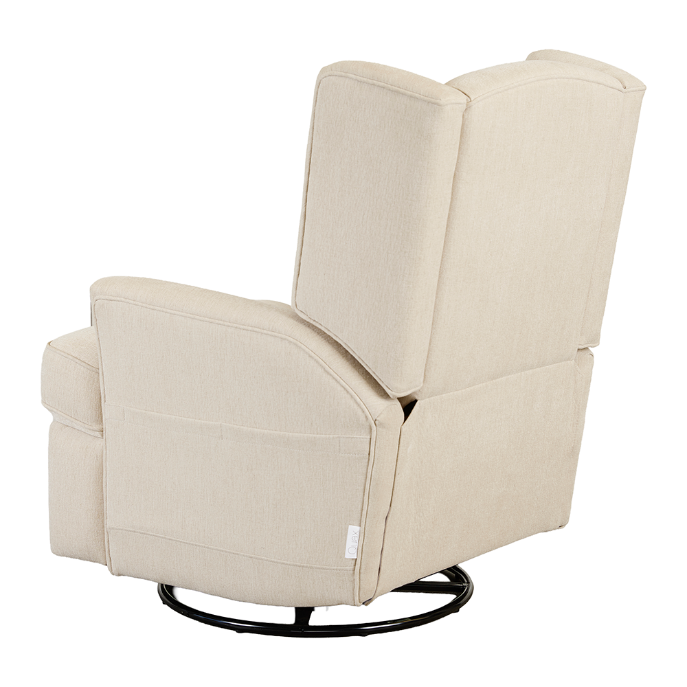 Quax Dreh- und Liegeohrensessel 'Recliner 02' Tofu