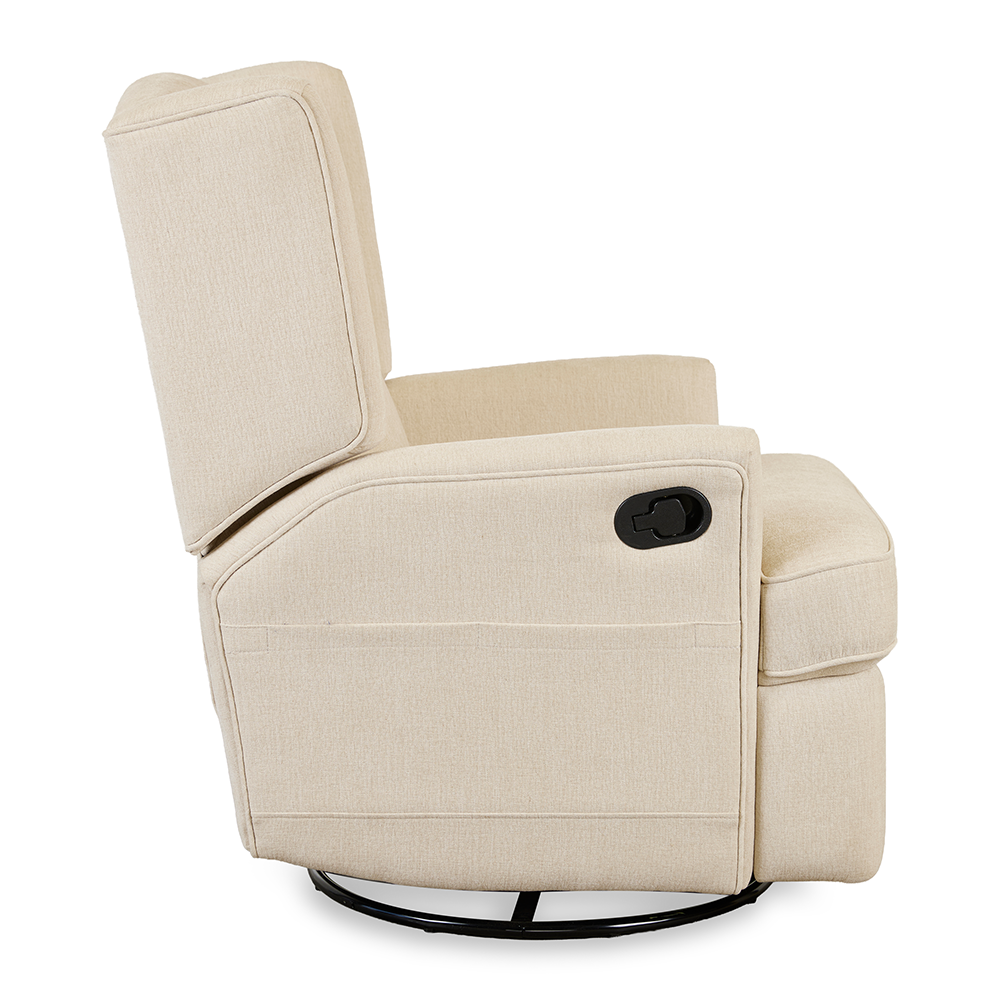 Quax Dreh- und Liegeohrensessel 'Recliner 02' Tofu