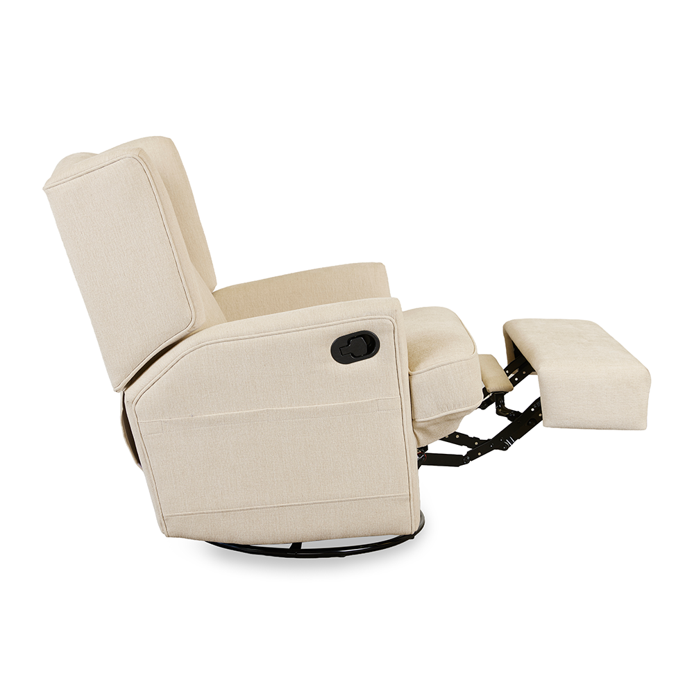 Quax Dreh- und Liegeohrensessel 'Recliner 02' Tofu