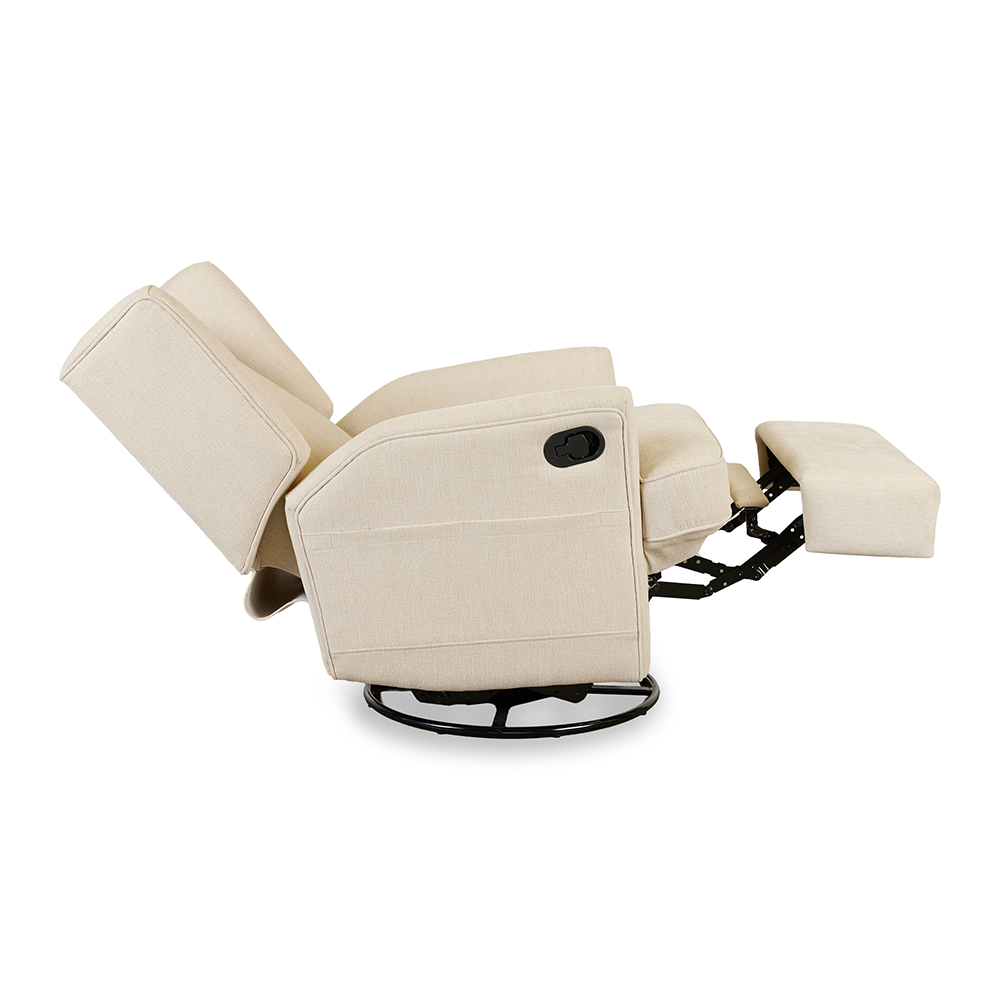 Quax Dreh- und Liegeohrensessel 'Recliner 02' Tofu
