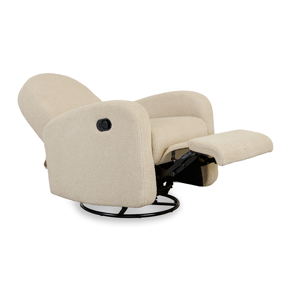 Quax Dreh- und Liegesessel 'Recliner 03' Teddy Taupe