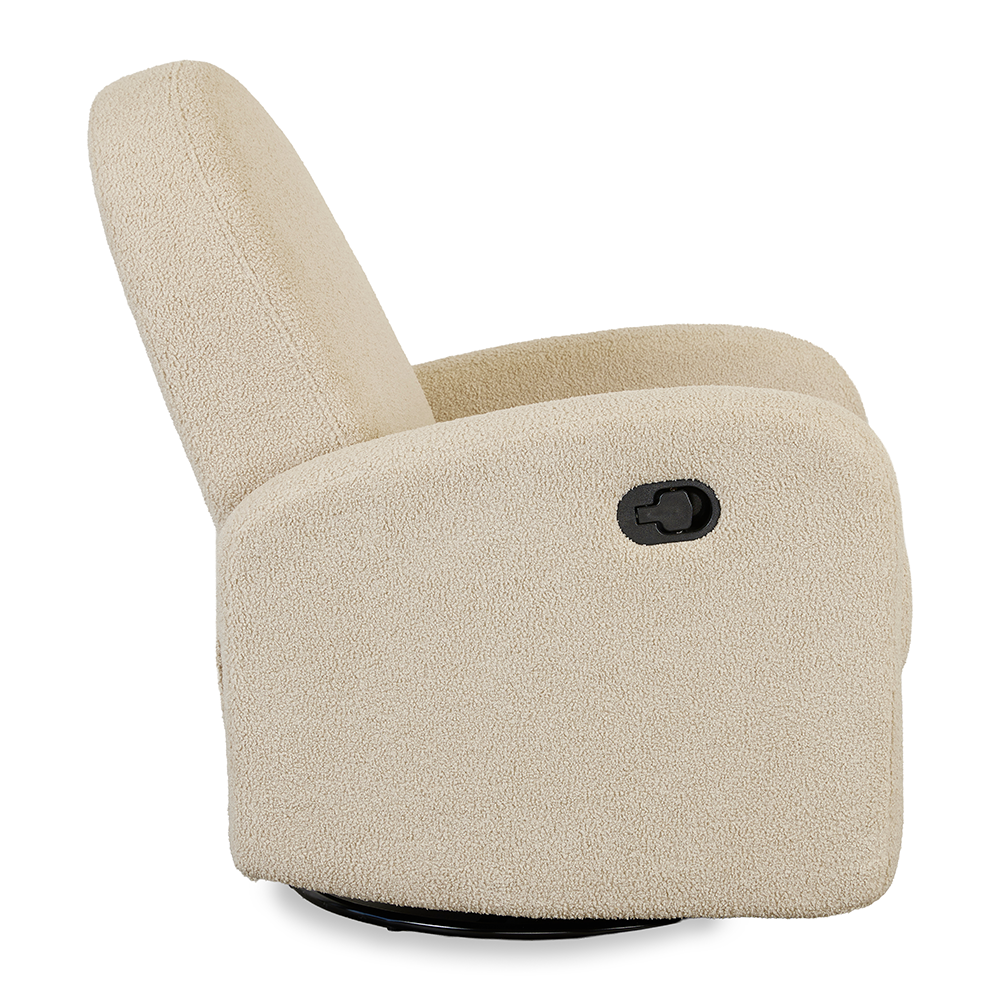 Quax Dreh- und Liegesessel 'Recliner 03' Teddy Taupe