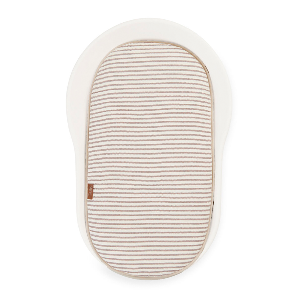 Quax Inlay für Wickelkissen 'Mamee' Natural Collection Stripes Mocha