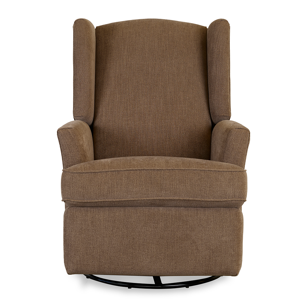 Quax Dreh- und Liegeohrensessel 'Recliner 02' Coffee