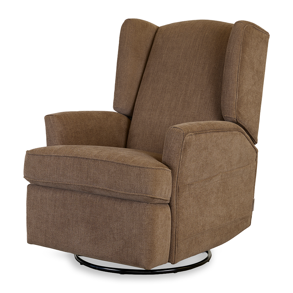 Quax Dreh- und Liegeohrensessel 'Recliner 02' Coffee