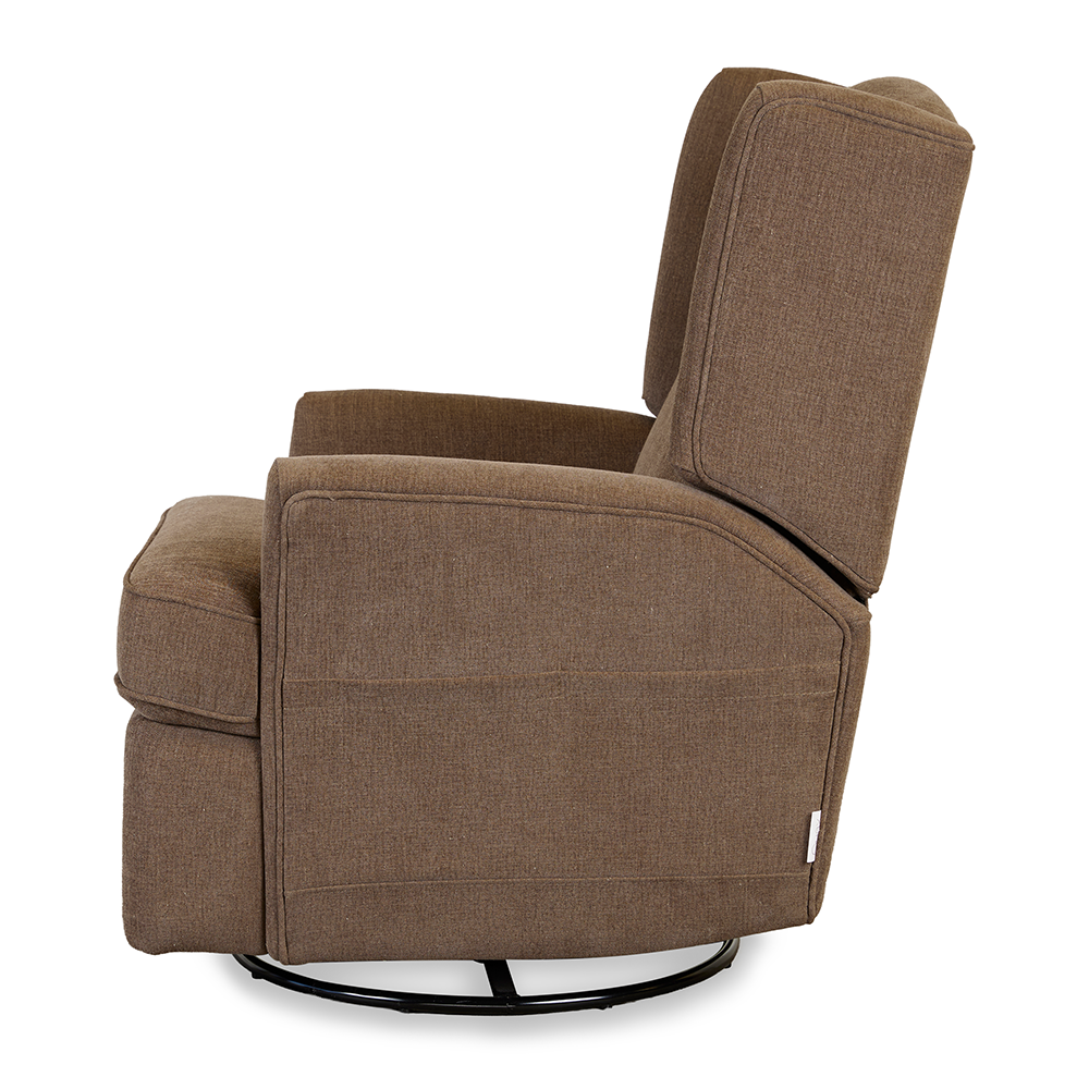 Quax Dreh- und Liegeohrensessel 'Recliner 02' Coffee