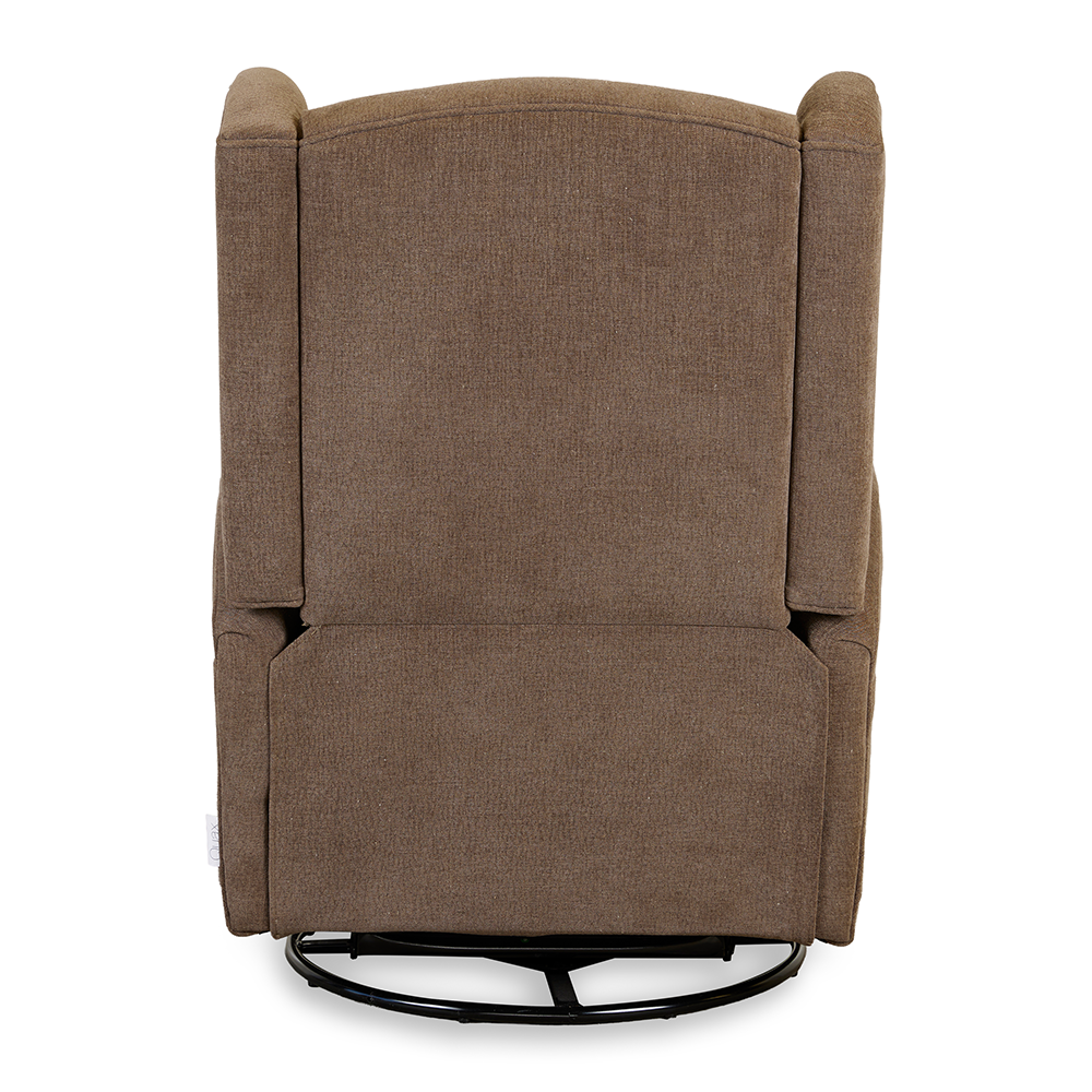 Quax Dreh- und Liegeohrensessel 'Recliner 02' Coffee