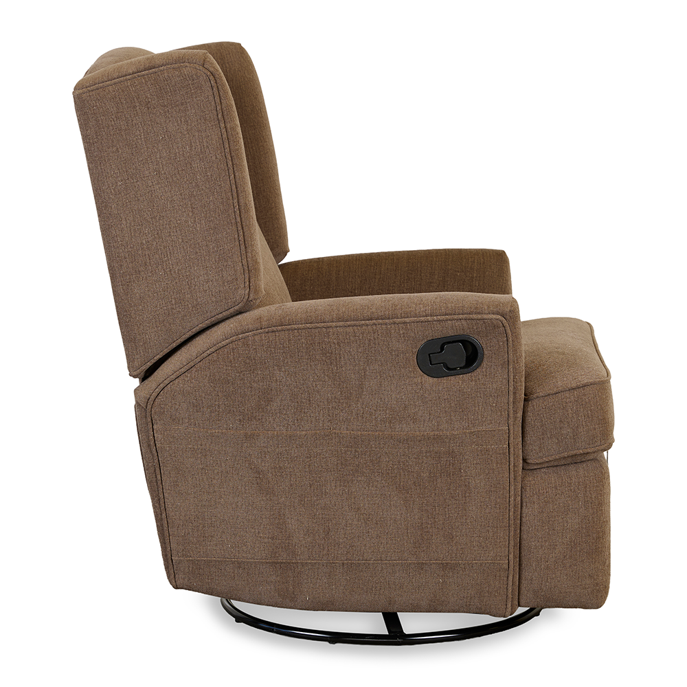 Quax Dreh- und Liegeohrensessel 'Recliner 02' Coffee