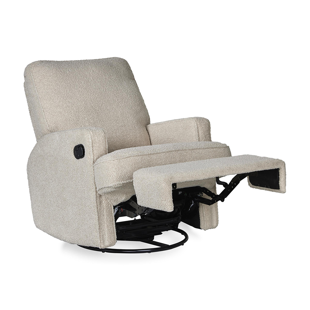 Quax Elektrischer Liegesessel 'Swivel & Gliding' Teddy Taupe