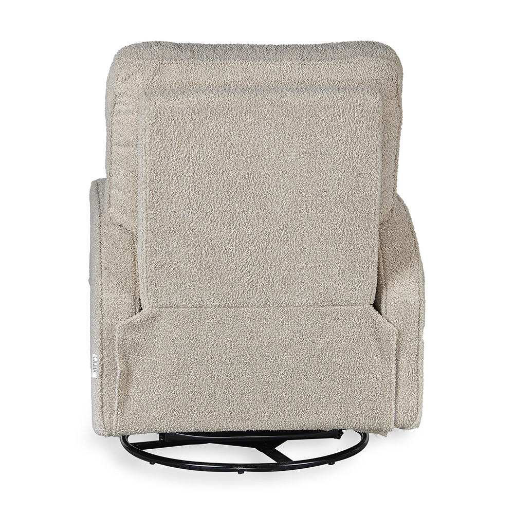 Quax Elektrischer Liegesessel 'Swivel & Gliding' Teddy Taupe
