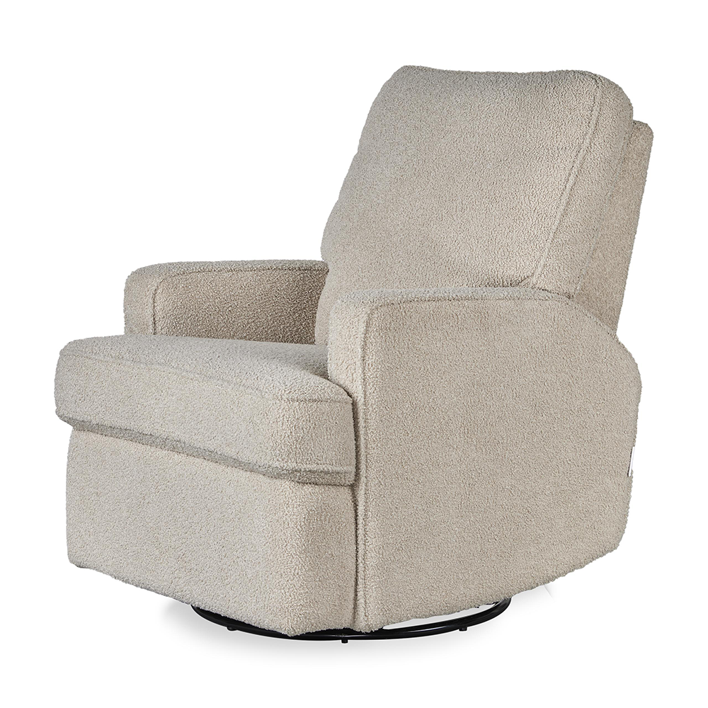 Quax Elektrischer Liegesessel 'Swivel & Gliding' Teddy Taupe