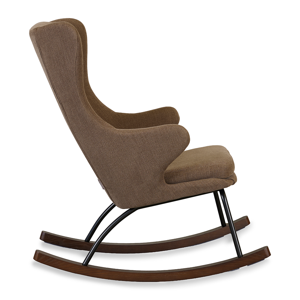 Quax Schaukel-/Stillsessel 'De Luxe' Coffee