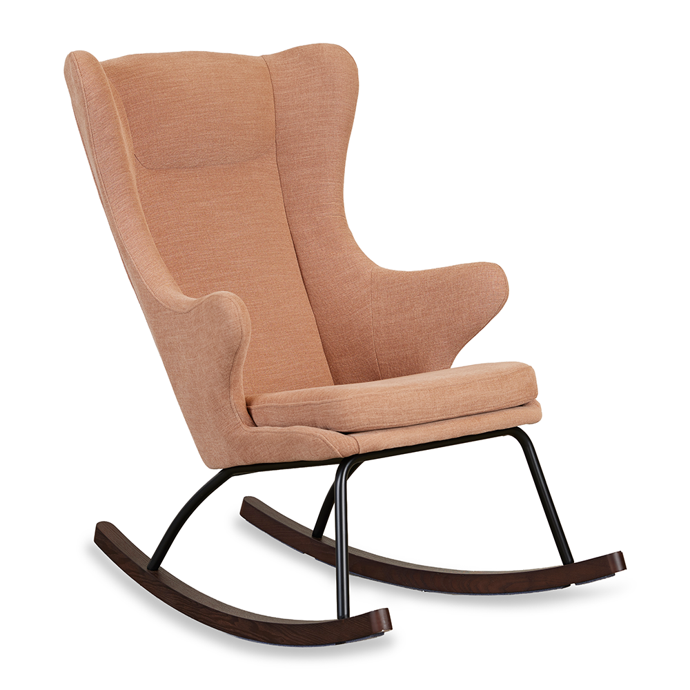 Quax Schaukel-/Stillsessel 'De Luxe' Tuscany/Black