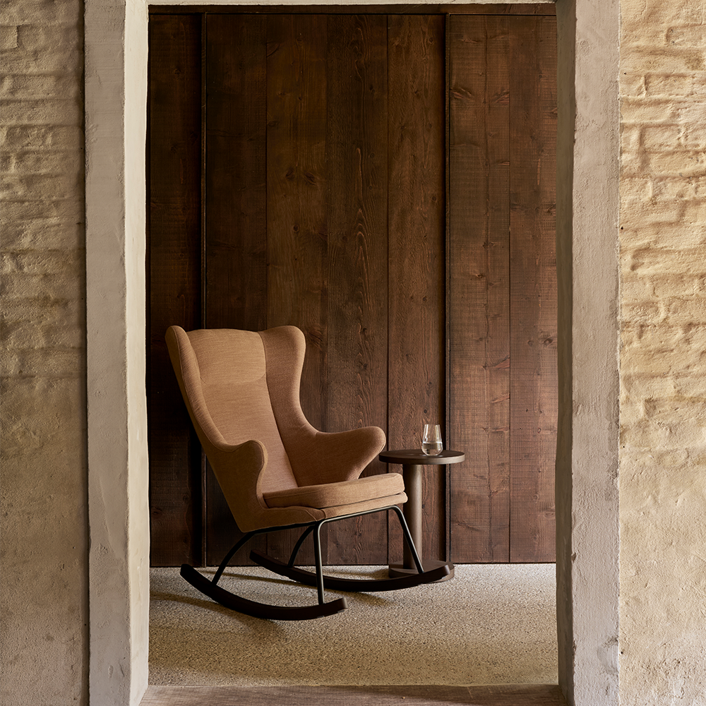 Quax Schaukel-/Stillsessel 'De Luxe' Tuscany/Black