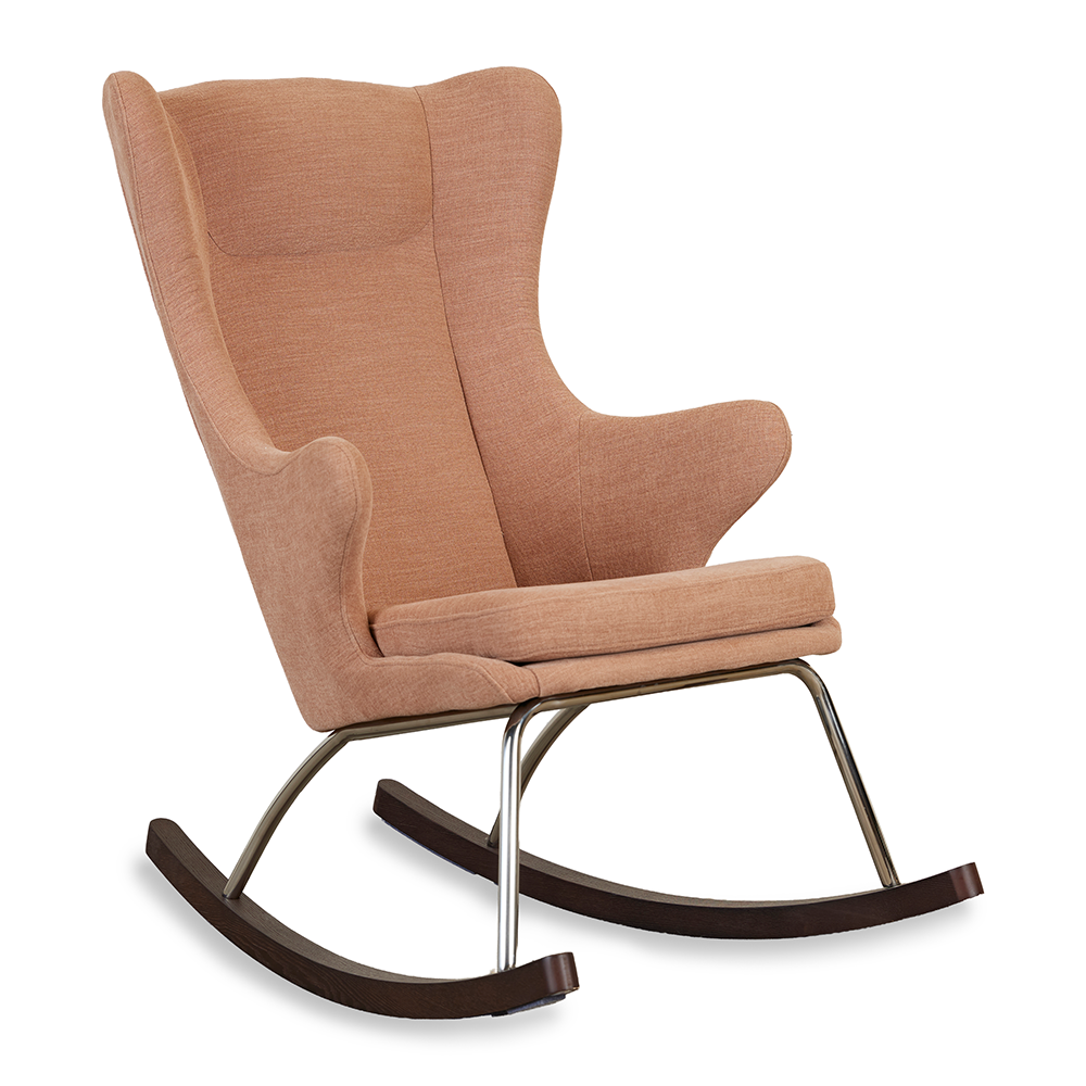 Quax Schaukel-/Stillsessel 'De Luxe' Tuscany/Chrome