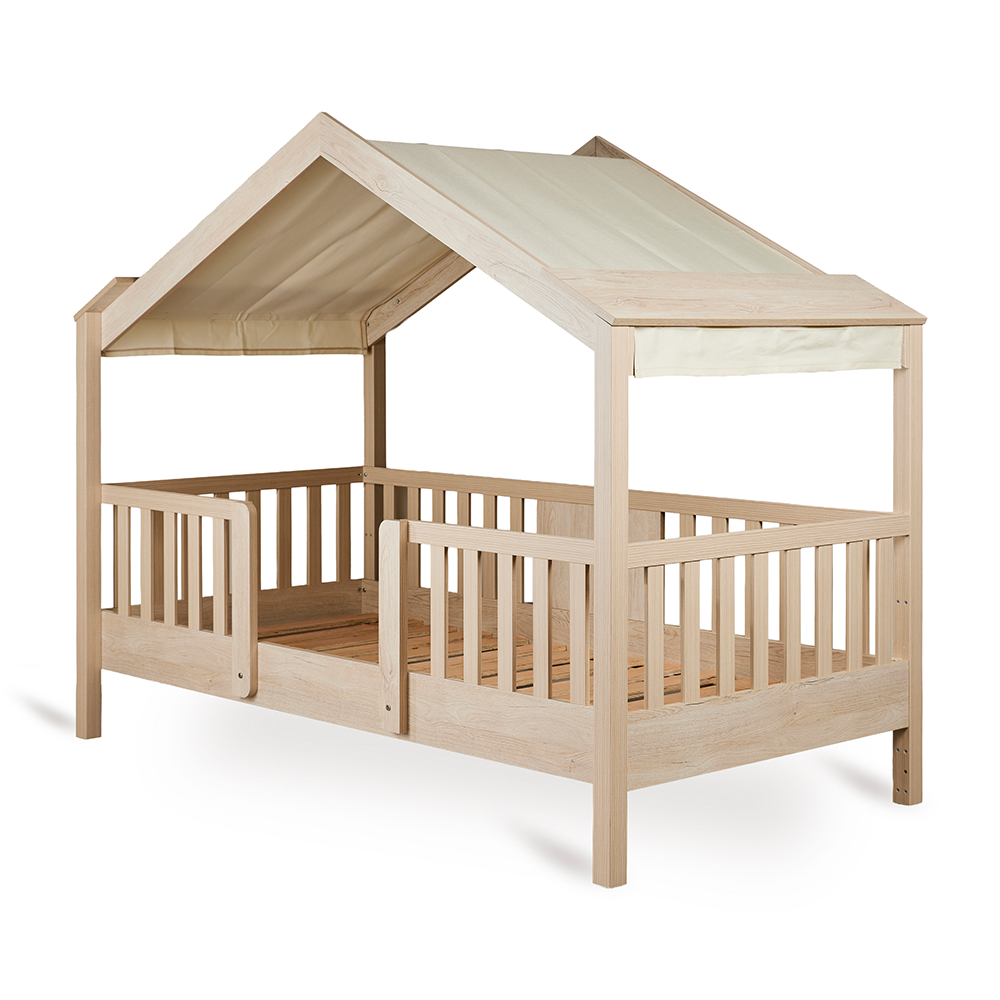 Quax  Stoffdach für Juniorbett 'Chalet' Butter
