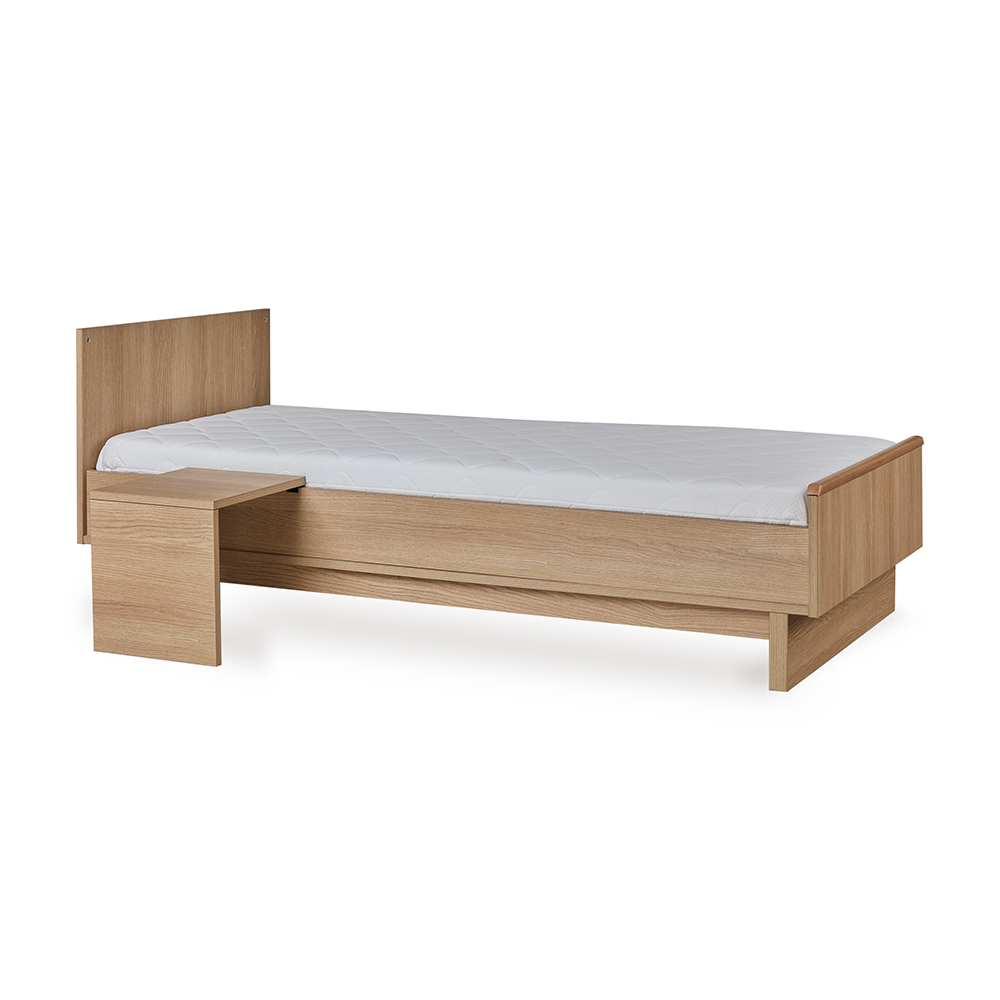 Quax Umbauset Babybett zum Juniorbett 70 x 170 &#39;Kyo&#39; Honey Ash